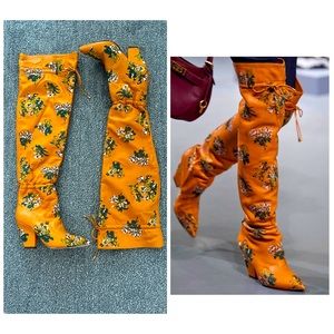Tory Burch Lila boots never worn